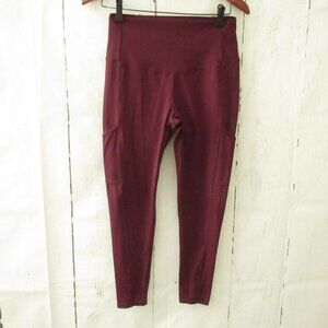 Jofit Leggings S Small Stash Pocket Purple Capri Crop